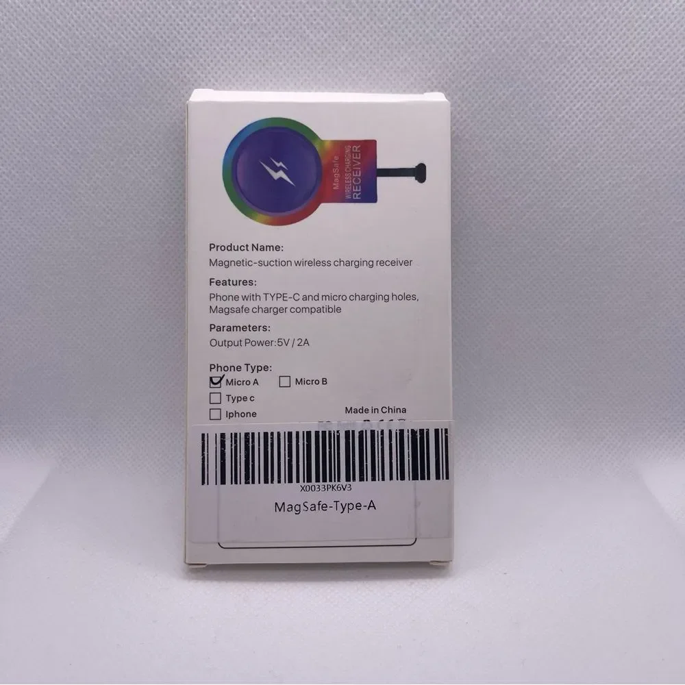 IVY Pride Micro-USB 2.0 QI Wireless Charging Receiver Adapter for Samsung